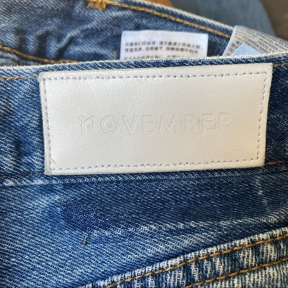 Levi’s Reworked | 501 Original Straight Leg 100% Cotton Jeans by November - Picture 3 of 12